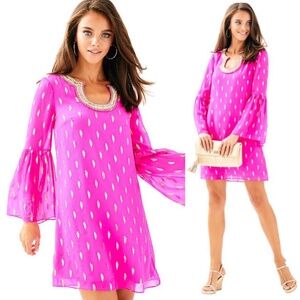 🌟 Amory Silk Dress - Raz Berry 🌟